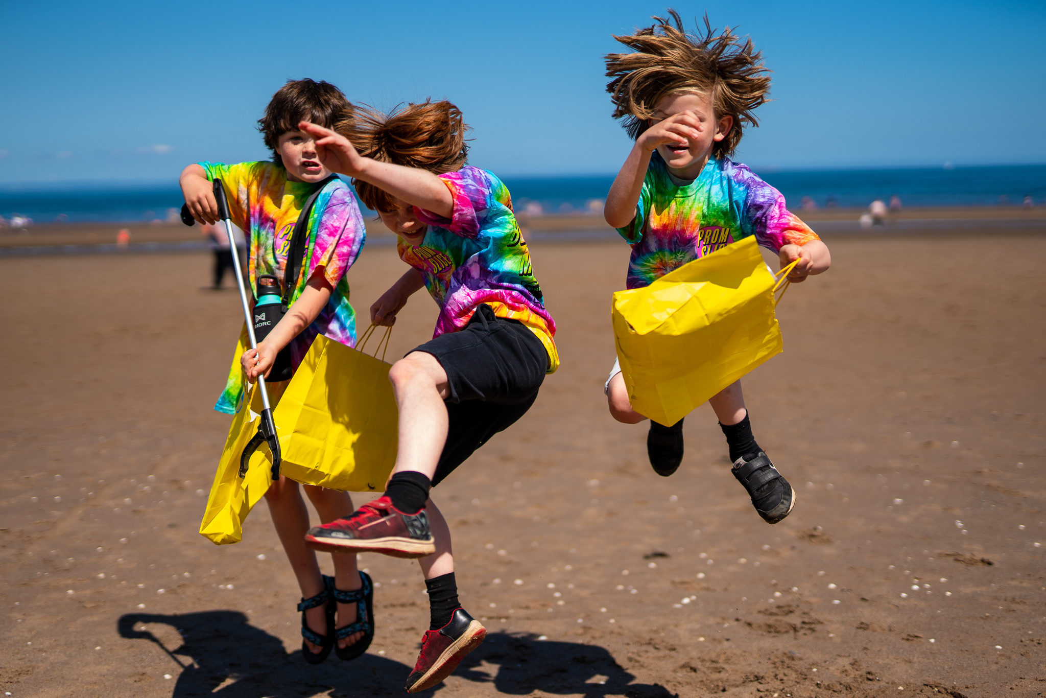 Litter Picking at Portobello